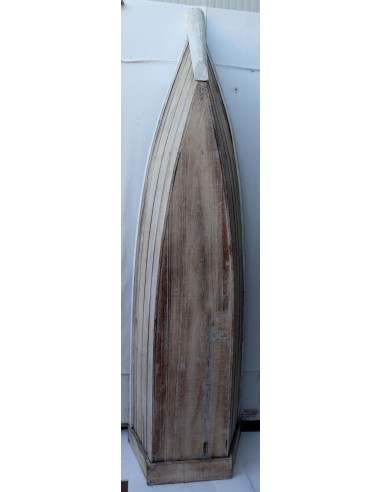 Libreria a forma di barca cm 205h in albesia 4...