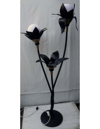 Piantana in foglie di cocco palla di cotone...