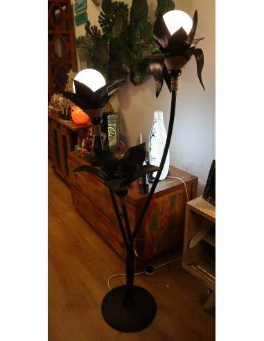 Piantana in foglie di cocco palla di cotone...