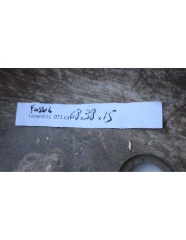 Lavandino in pietra di legno fossile cm...