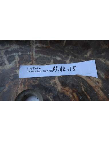 Lavandino in pietra di legno fossile cm...