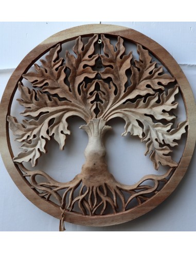 Pannello quadro albero della vita legno suar...