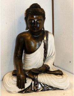 Buddha in resina color oro...