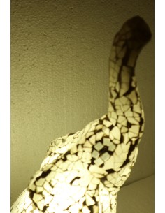 Lampada abatjour Elefante cm 12x10x30h in resina e... 2