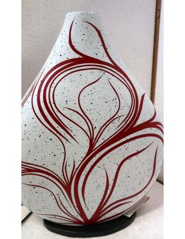 Lampada da tavolo abatjour in resina a...