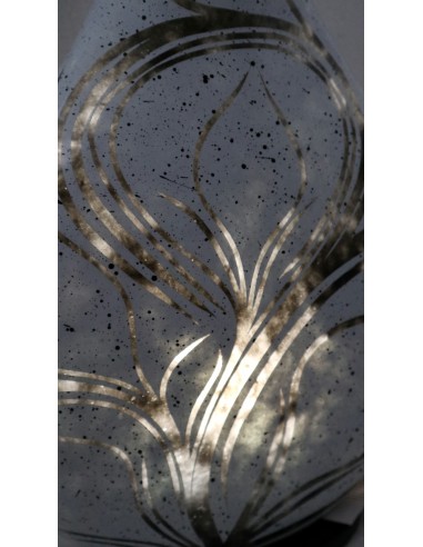 Lampada da tavolo abatjour in resina a...