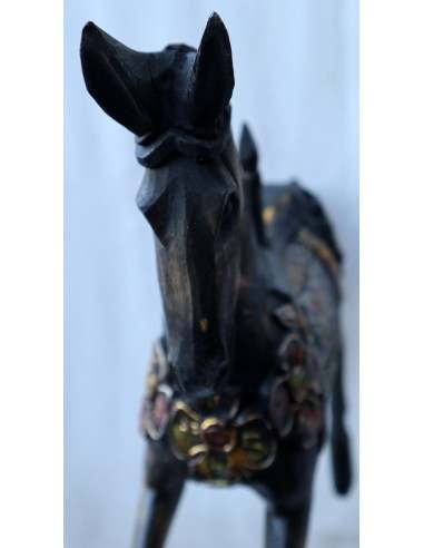 Cavallino beige nero venghè tipo giostra in...