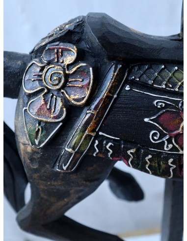 Cavallino beige nero venghè tipo giostra in...