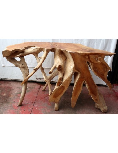 Consolle in radice di teak massello cm...