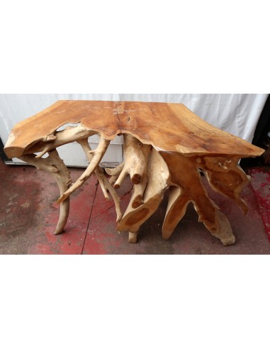 Consolle in radice di teak massello cm...