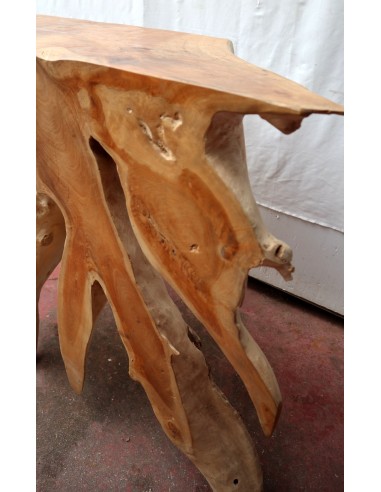 Consolle in radice di teak massello cm...
