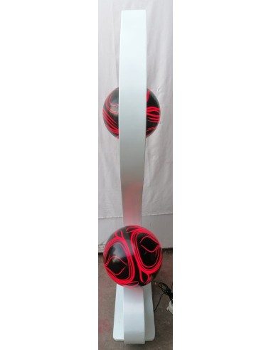 Lampada piantana cm 60x25x155h in legno mdf...