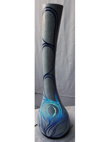 Lampada da tavolo abatjour in resina a...