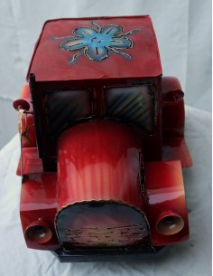 Porta Candela in metallo a forma di camion creata e... 2