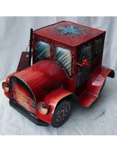 Porta Candela in metallo a forma di camion...