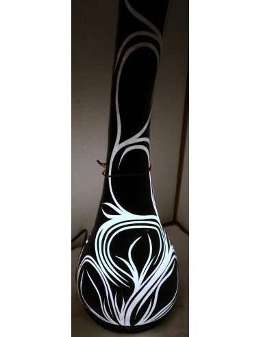 Lampada da tavolo abatjour in resina a...