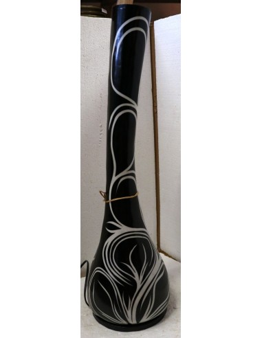 Lampada da tavolo abatjour in resina a...