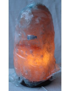 Lampada di sale ida kg 10/12 salgemma Himalaya cm 16x16x30hh