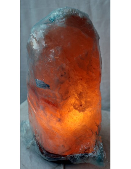 Lampada di sale ida kg 10/12 salgemma Himalaya cm 16x16x30hh
