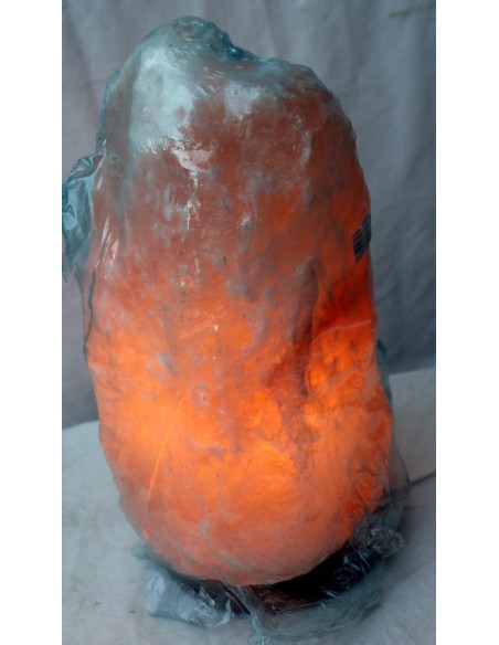 Lampada di sale ida kg 10/12 salgemma Himalaya cm 16x16x30hh