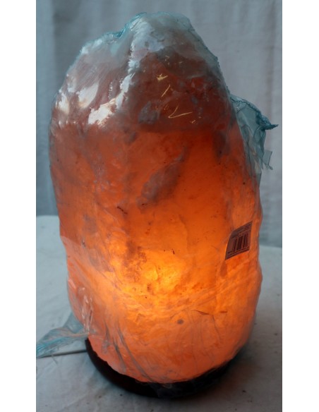 Lampada di sale ida kg 10/12 salgemma Himalaya cm 16x16x30hh
