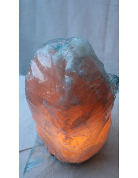 Lampada di sale ida kg 10/12 salgemma Himalaya cm 16x16x30hh