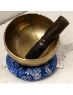 Campana Tibetana originale 100% gr 400 battuta a mano cm...