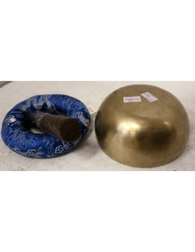 Campana Tibetana originale 100% gr 400 battuta...