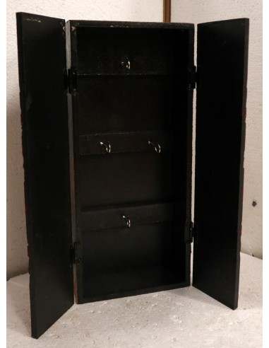 Portachiavi da muro in legno argento oro mdf...