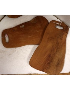 Tagliere in legno di teak naturale cm 30x18x1circa vassoio 2