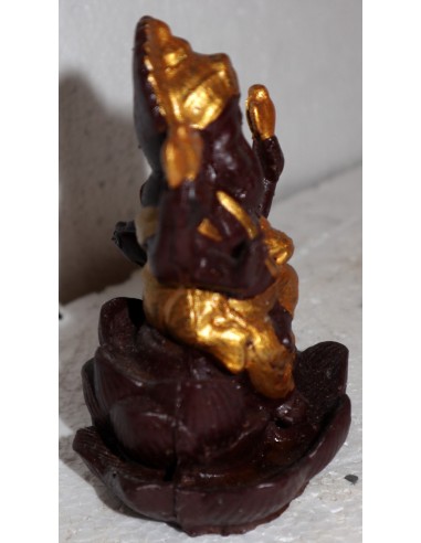 Fontana di fumo Ganesh divinità in resina...