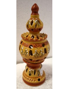 Porta Candela in ceramica smaltata colorati realizzati a... 2