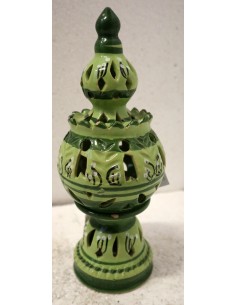 Porta Candela in ceramica smaltata colorati realizzati a... 2