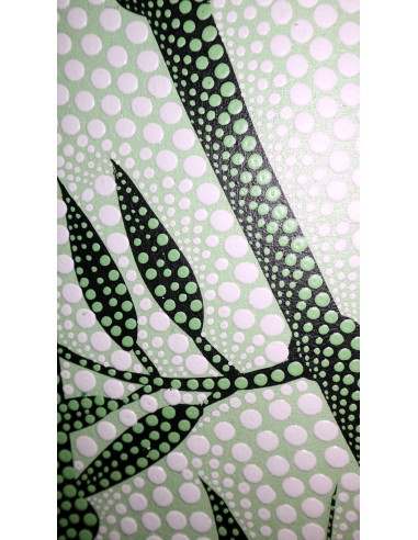 Quadro cm 30x20 canne di bambù tecnica...