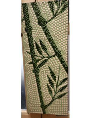 Quadro cm 30x20 canne di bambù tecnica...