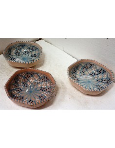 Svuota tasca artigianale in ceramica Tunisina smaltata e...