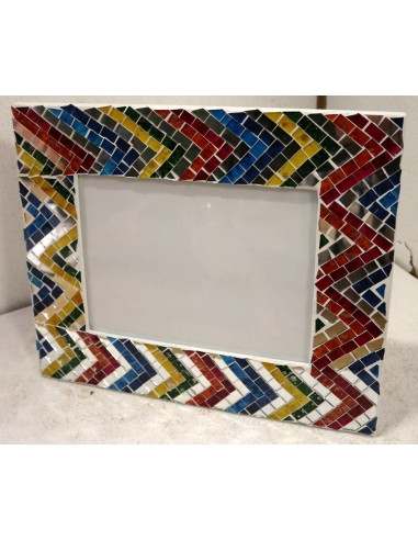 PORTA FOTO cornice multicolor realizzata in...