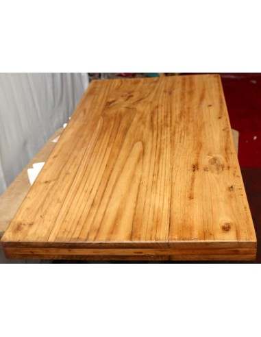 Piano in legno top massello in castagno per...