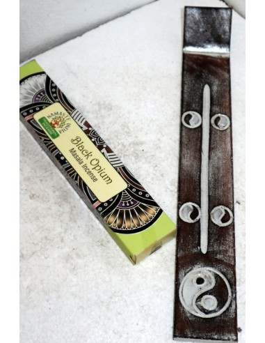 copia di Brucia porta incensi in legno...