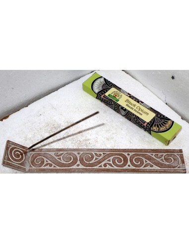 copia di Brucia porta incensi in legno...