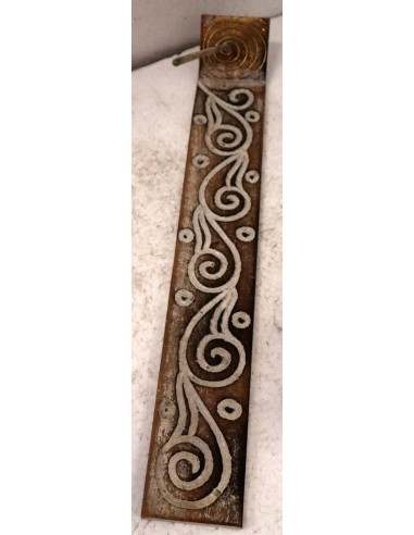 Brucia porta incensi in legno intarsiato...