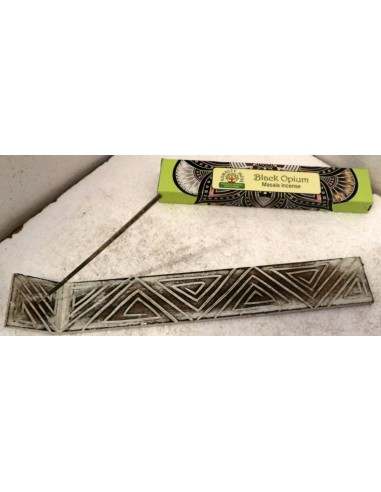 Brucia porta incensi in legno intarsiato...