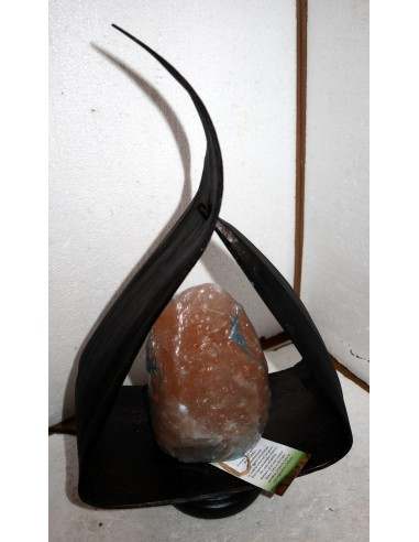 Lampada di sale irripetibile creata in con...