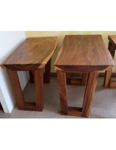 Piano in legno massello noce indiano con gambe da cm... 2