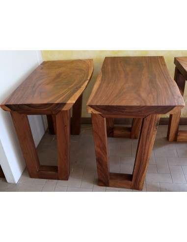 Piano in legno massello noce indiano con gambe...