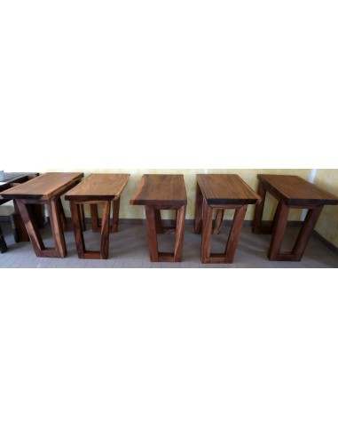 Piano in legno massello noce indiano con gambe...