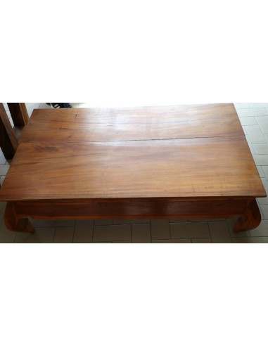 Tavolino da Caffè o fumo in legno di teak con...