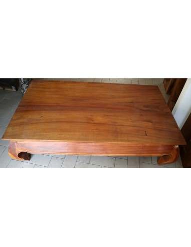 Tavolino da Caffè o fumo in legno di teak con...