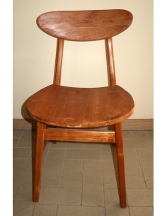 Sedia in teak massello linea moderna cm 45x45x80 seduta... 2