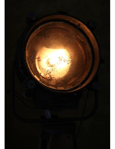 Lampada piantana cinema nave vintage anni 60 originale Pollux made in Italy Rank Lighint